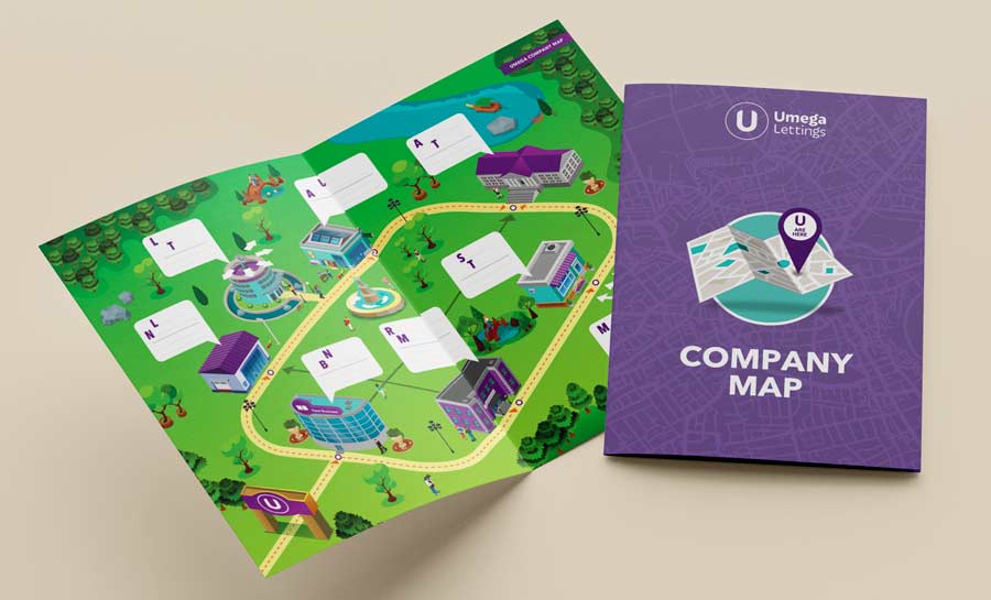 Umega company map